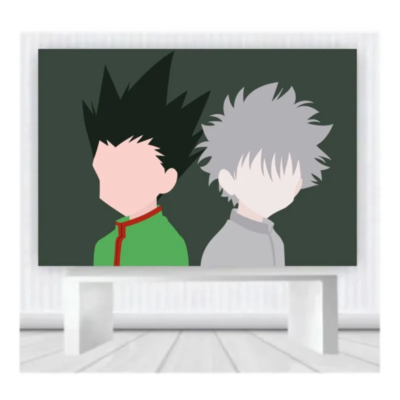 Painel de Festa Anime HunterxHunter Mod15 tam100cmx65cm