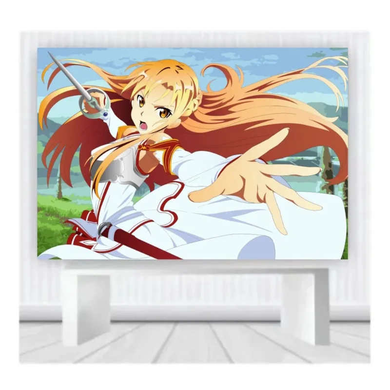 Painel de Festa Sword Art Mod4 tam 100cmx65 cm