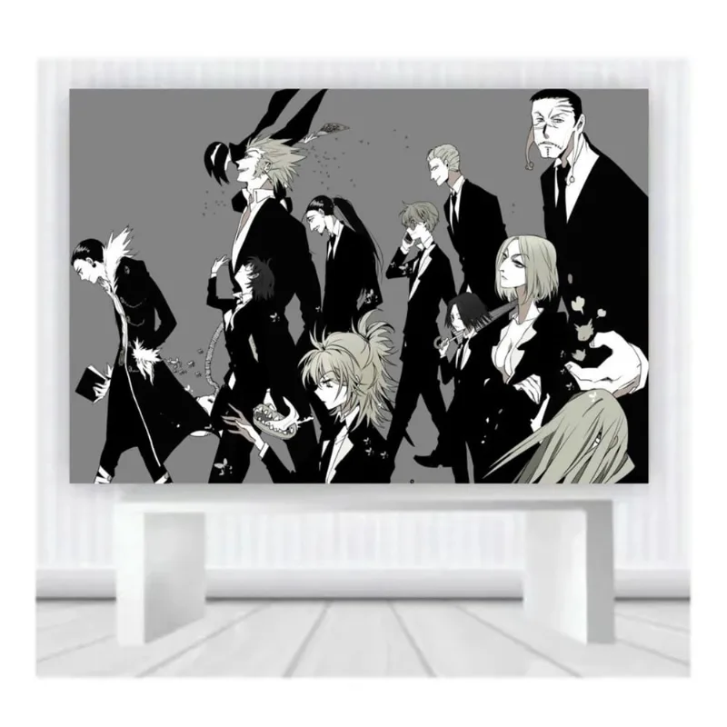 Painel de Festa Anime HunterxHunter Mod 3 tam 2mx1m