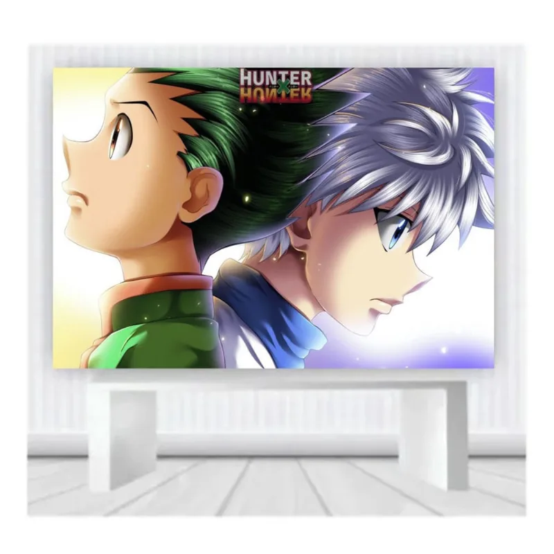 Painel de Festa Anime HunterxHunter Mod8 tam 2mx1m