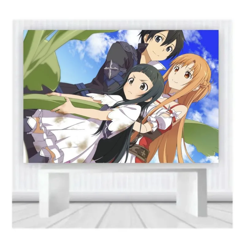 Painel de Festa Sword Art Mod13 tam 2mx1m