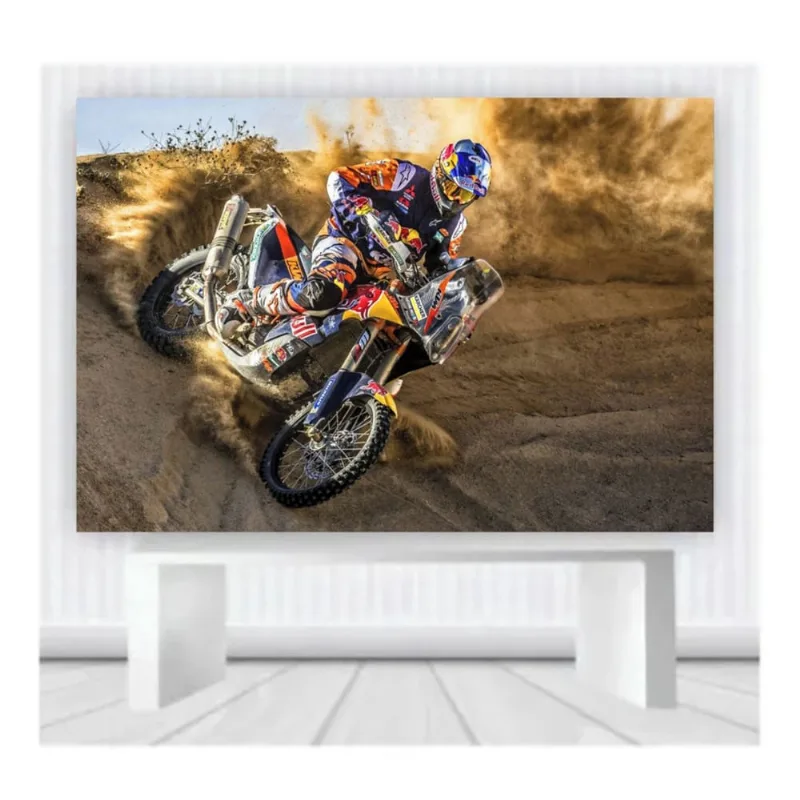 Painel de Festa Infantil Motocross Mod5 tam 2mx1m