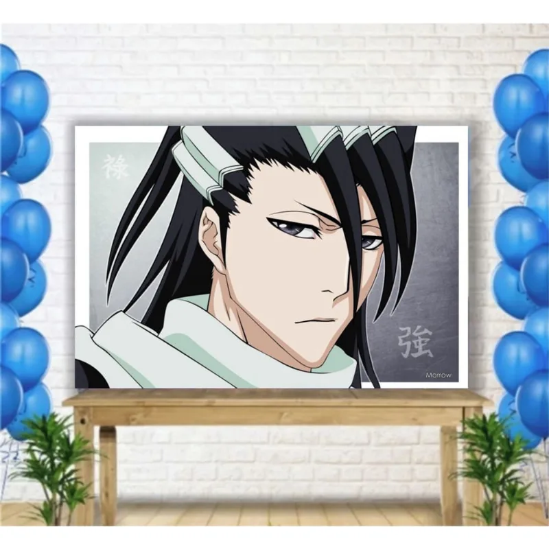Painel de Festa Anime Bleach Mod5 tam 2mx1m