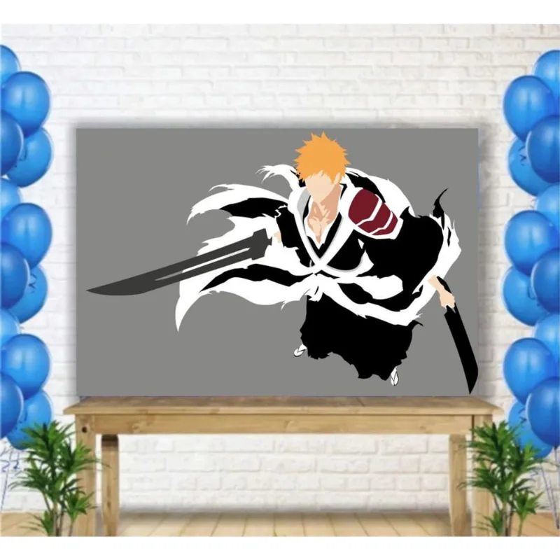 Painel de Festa Anime Bleach Mod13 tam 2mx1m