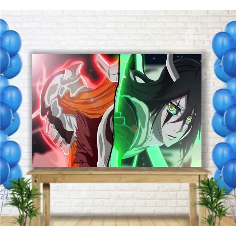 Painel de Festa Anime Bleach Mod18 tam 2mx1m