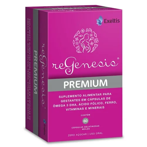 SUPLEMENTO ALIMENTAR REGENESIS PREMIUM 60 CÁPSULAS - PREMIUM