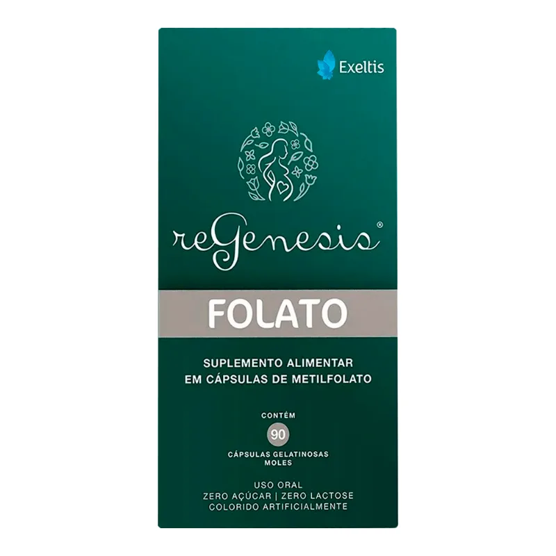 Regenesis Folato 90 Cápsulas