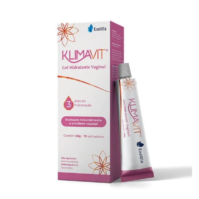 Gel Hidratante Vaginal Exeltis Klimavit 30g 10 Aplicadores
