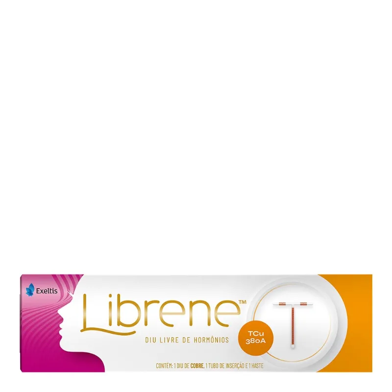 DIU de Cobre Librene Tcu 380A 1 Dispositivo + Tudo de inserção + Haste