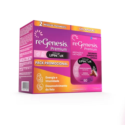 Regenesis Premium Lipinova 120 Cápsulas Moles - Regenesis