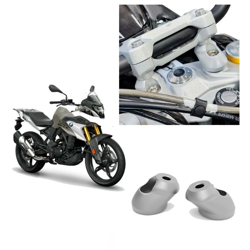 Alongador Riser Recuado 2,5cm Guidão Bwm Gs310 Anker