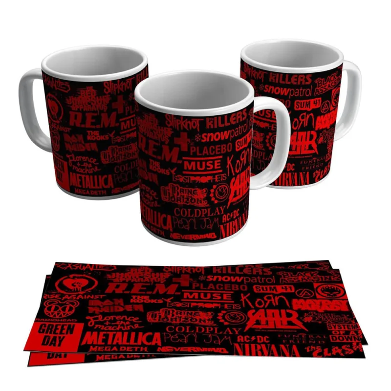 Caneca Rock Logotipo 325ml - Não Disponível