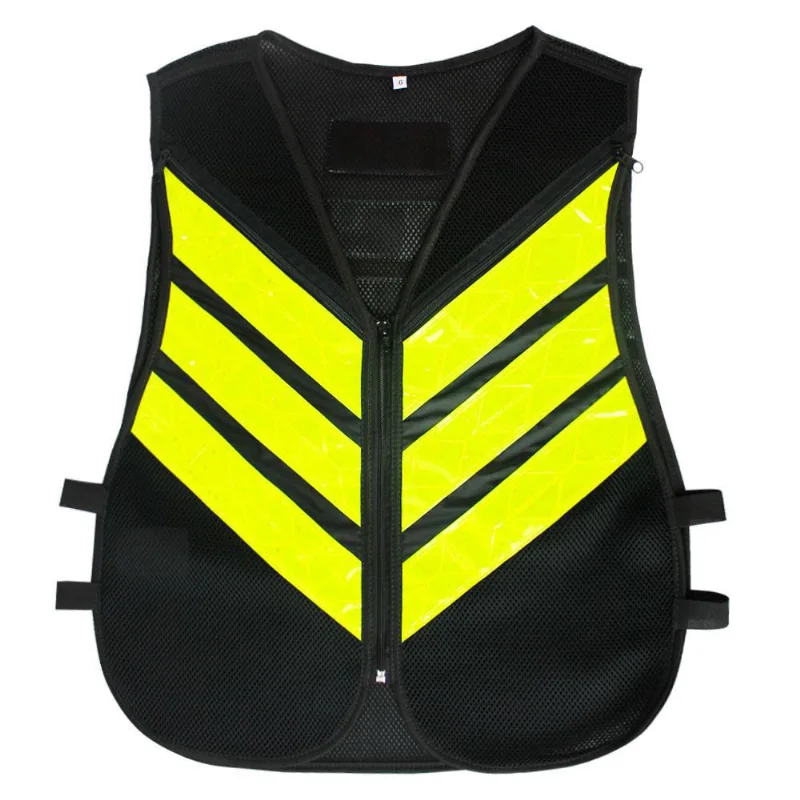 Colete Refletivo Gg Motoboy Preto Denatran Emprol Motobag
