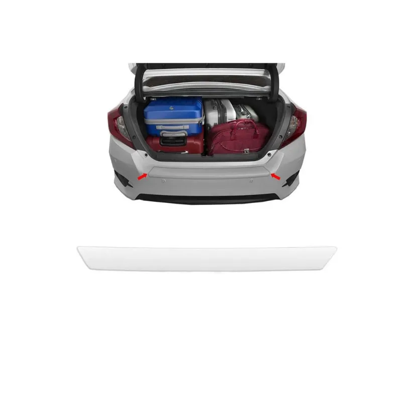 Protetor Porta Malas Incolor Honda Civic G10 Adesivo