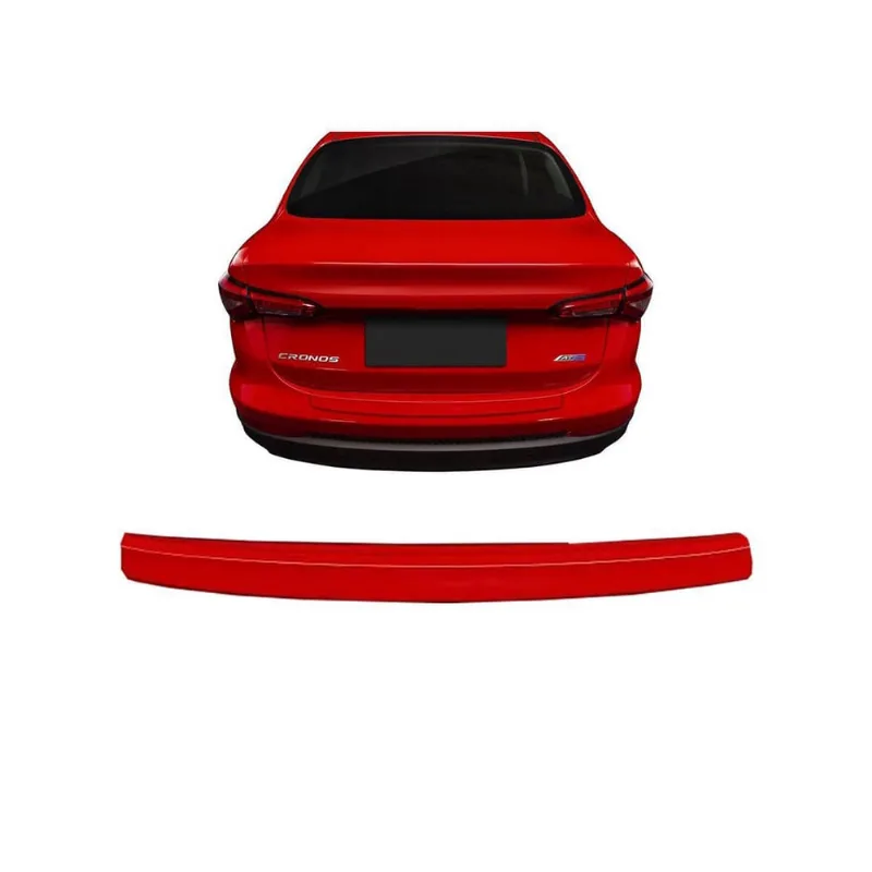 Protetor De Porta Malas Incolor Fiat Cronos Adesivo