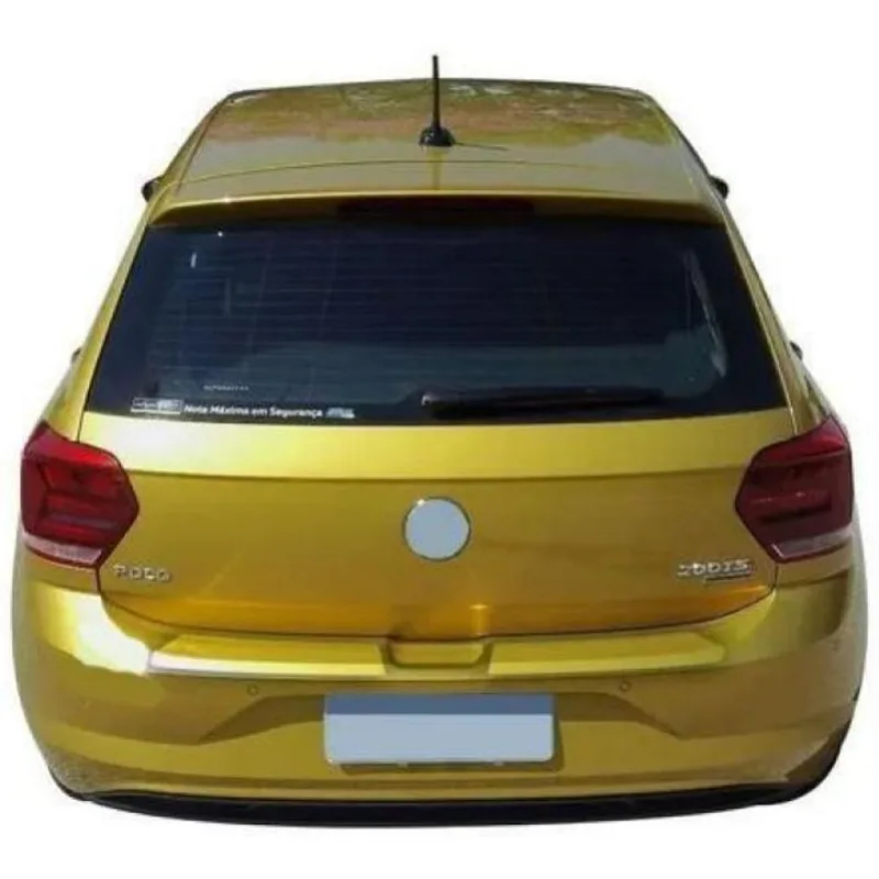 Protetor Porta Malas Incolor Vw Novo Polo 2018 Adesivo