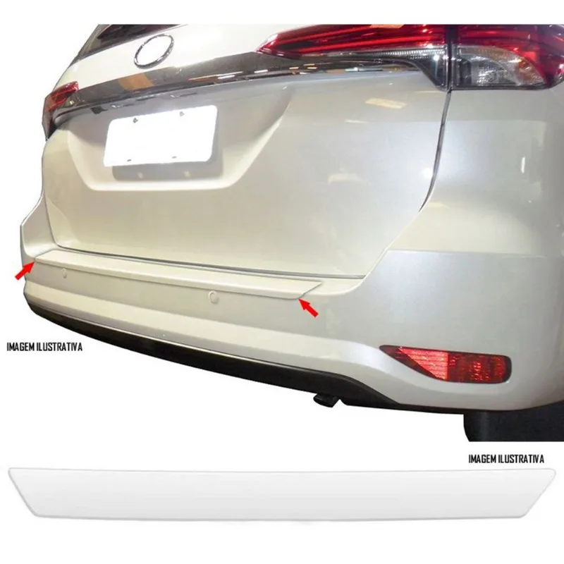 Protetor De Porta Malas Incolor Toyota SW4 2006 á 2015 Adesivo