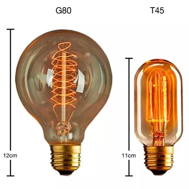 Lustre Pendente Luminária Retro Md-4162/8 Suporte Para Lâmpada / Não Inclusa - Bivolt - Vivare Brasil Iluminação