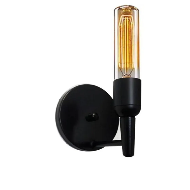 Arandela Parede Retro Md-2028 Preto Suporte Para Lâmpada - Bivolt - Vivare Brasil Iluminação