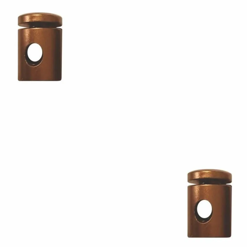 Kit 2 Desviadores de Cabo para Lustres MD-6005-2 Cobre Vivare Brasil Iluminação - Vivare Brasil Iluminação - Casa E Construção