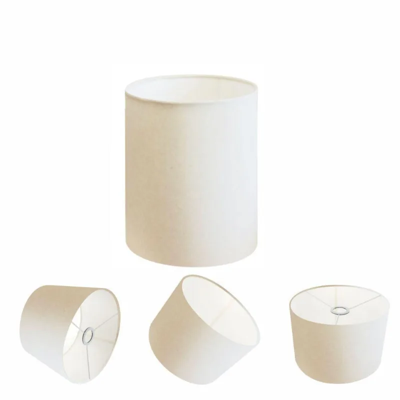 Cúpula Abajur Cilíndrica Cp-7001 ø13x15cm - Branco