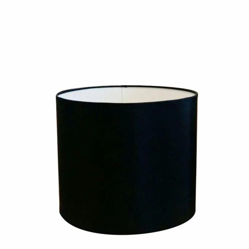 Cúpula Abajur Cilíndrica Cp-7015 ø35x25cm Preto - Vivare Brasil Iluminação - Decoração