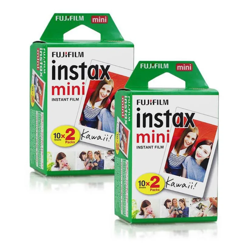 Filme Instax Mini Instantâneo Fujifilm - Kit 40 Fotos