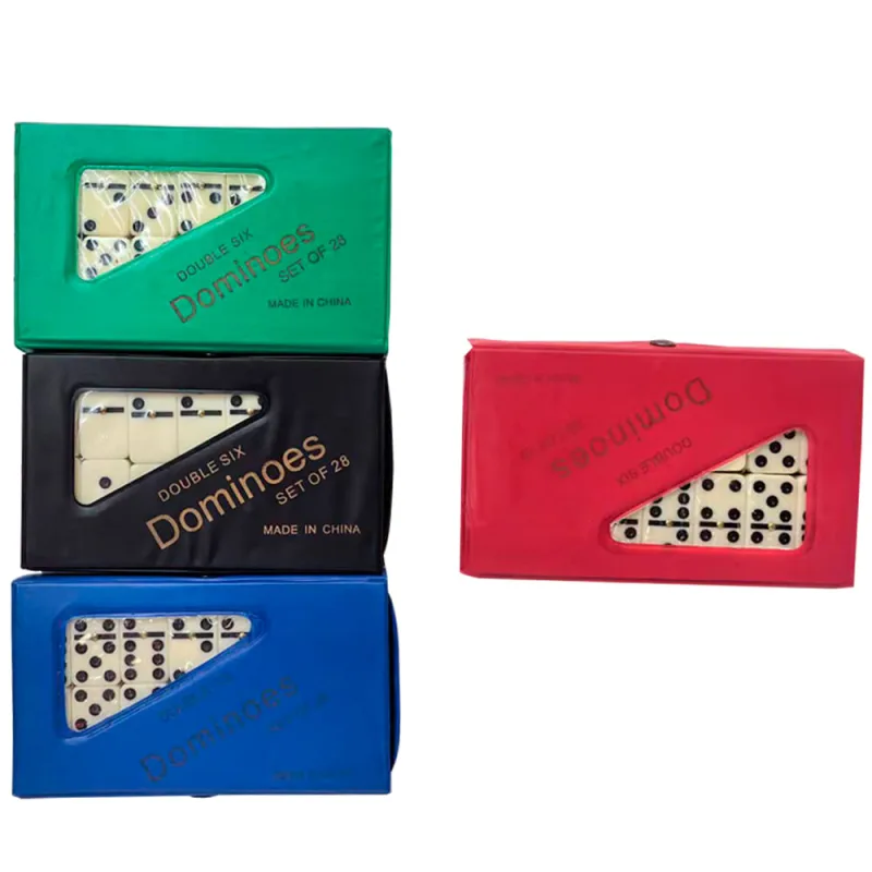 Jogo Dominó Hora da Diversão Estojo com 28 Peças Sortido 5x2,5x1cm LM4201 - honeyhome - honeyhome