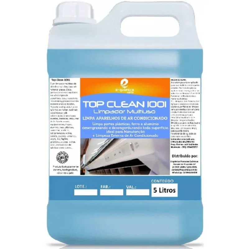 Limpa Aparelhos De Ar Condicionado Top Clean 1001 - 5lts