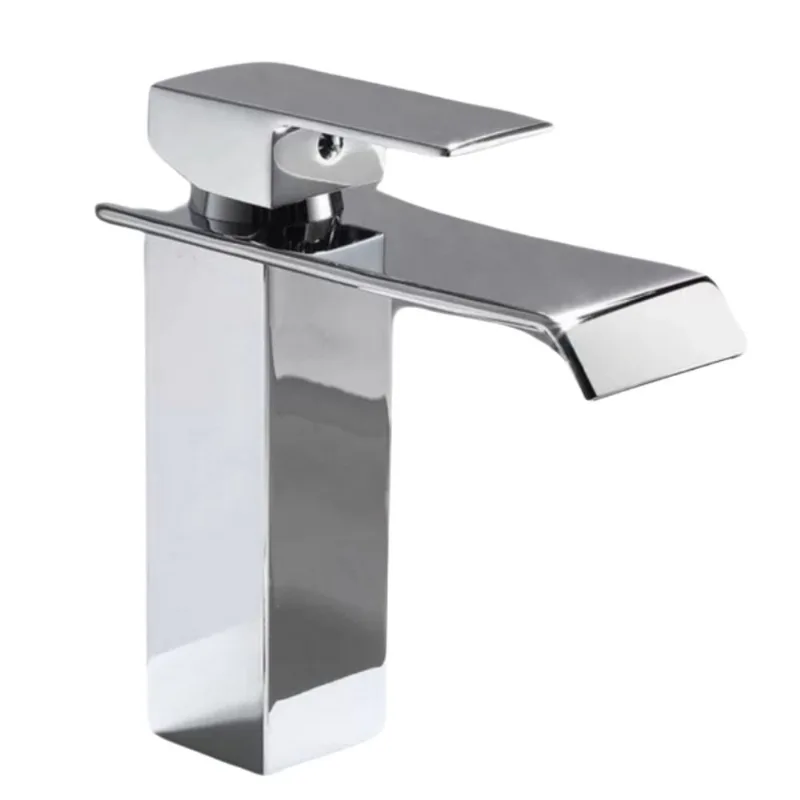 Monocomando para Banheiro Mesa Bica Baixa Cascata Higo Monocomando para Banheiro Mesa Bica Baixa Cromada Cascata Higo - HIGO