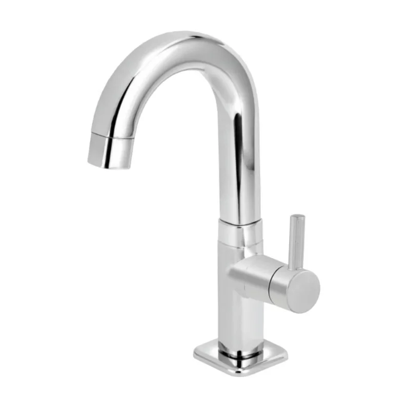 Torneira para Banheiro Mesa 1/4V Bica Média ABS Cromado 2195 C60