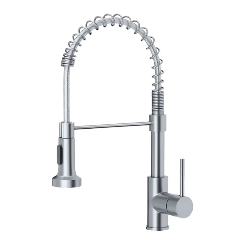 Torneira para Cozinha Flexível Mesa Bica Alta Cromada Gourmet Higo - HIGO