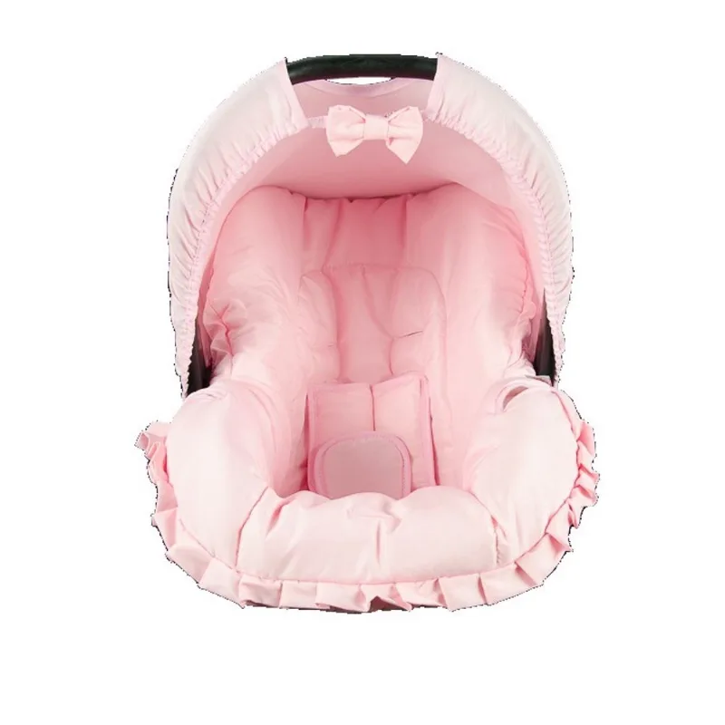 Capa para bebe conforto - rosa bebê