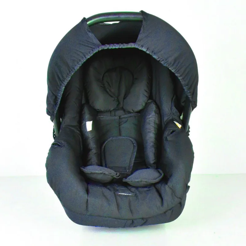 Kit capa de bebê conforto E redutor - azul marinho