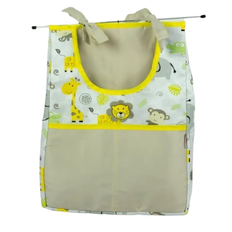 Porta fralda de comoda - safári amarelo