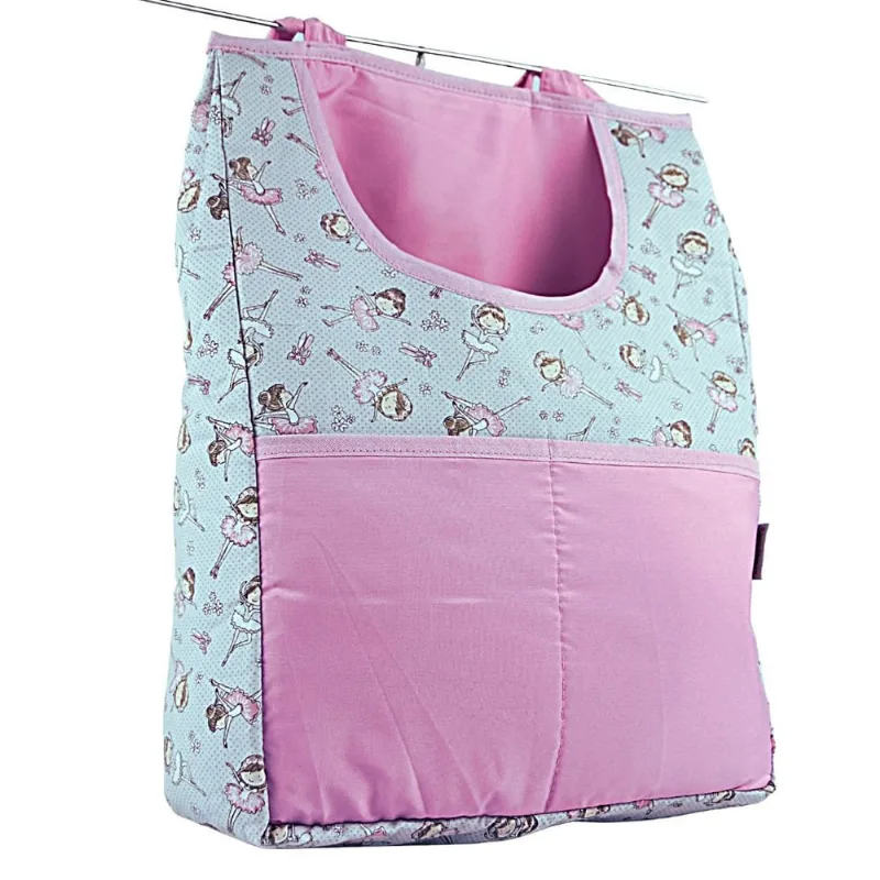 Porta fralda de comoda - bailarina rosa