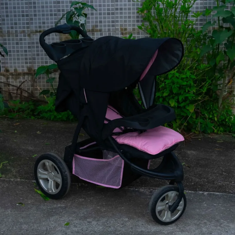 Capota extensora para carrinho - preto