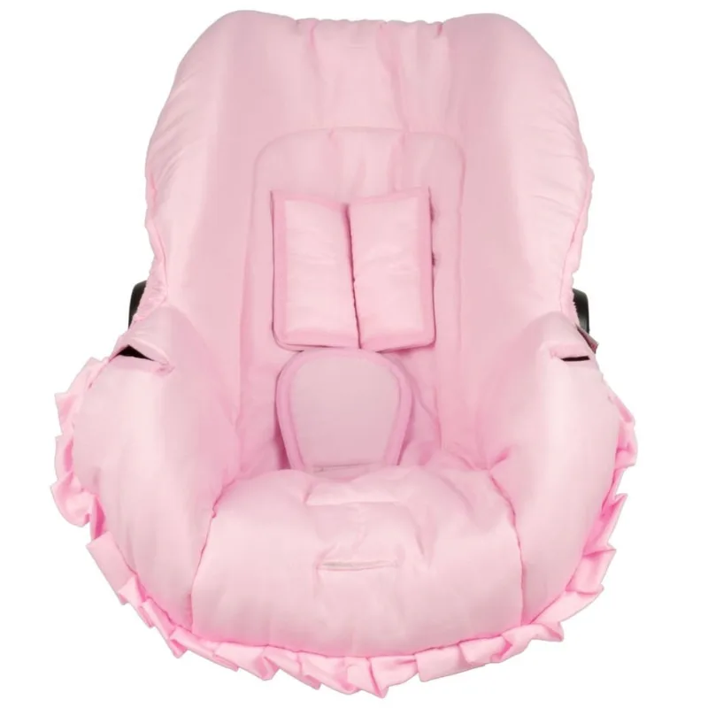 Capa para bebe conforto básico - rosa bebê