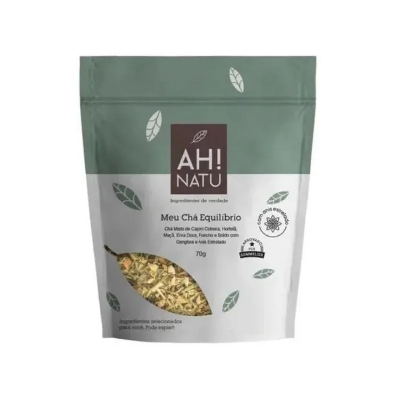 Meu chá equilibrio blend ajuda na redução da ansiedade 70g