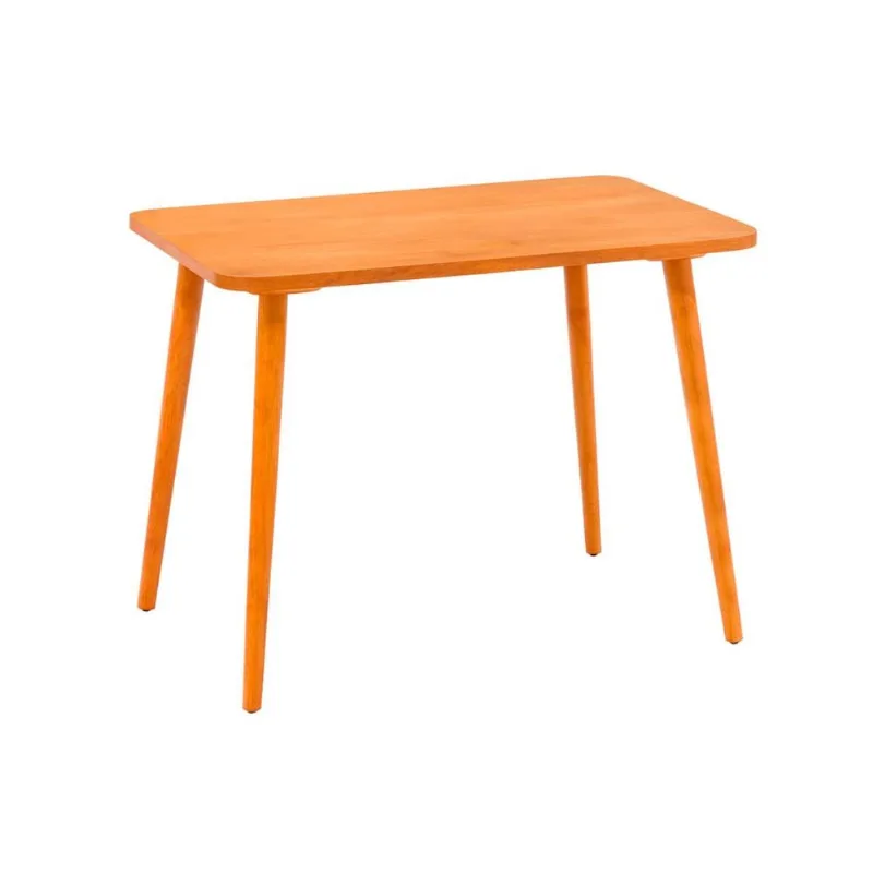 Mesa Infantil João E Maria Em Madeira Maciça 66x48x51cm Natural Acetinado Piratini