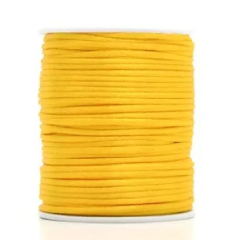 CORDAO RABO DE RATO R-DE-RATO 1MM C/100M AMARELO OURO 110