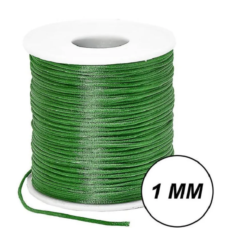CORDAO RABO DE RATO R-DE-RATO 1MM C/100M VERDE BANDEIRA 540