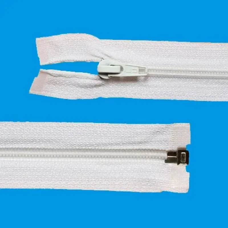 Ziper Nylon Destacavel Zd N5 80cm Cor Branco 101