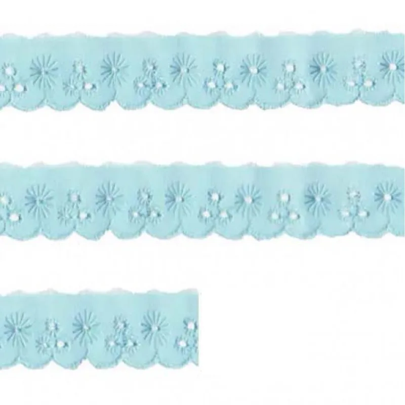 BORDADO INGLES 2,5CM CTL-61 COR 177 AZUL BEBE