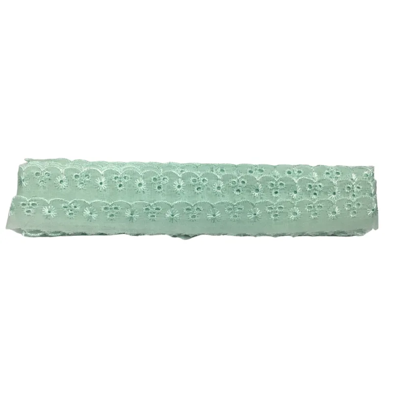 BORDADO INGLES 2,5CM CTL-61 COR 193 VERDE
