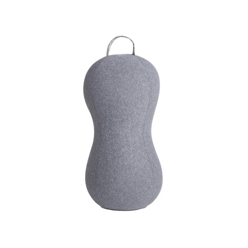 Almofada de Apoio Fit Mescla Cinza 16x36x16cm FOM