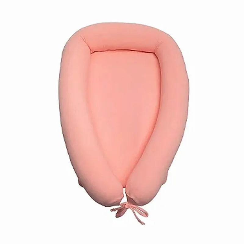 Ninho Para Berço e Carrinho Rosa Pessego Fom Baby