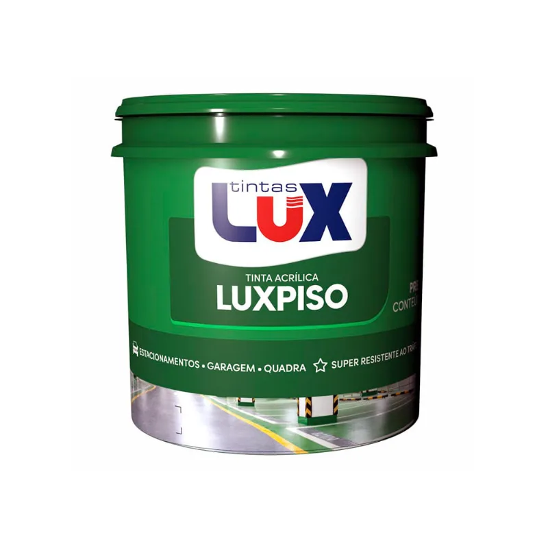 Tinta Lux LuxPiso Preto15L