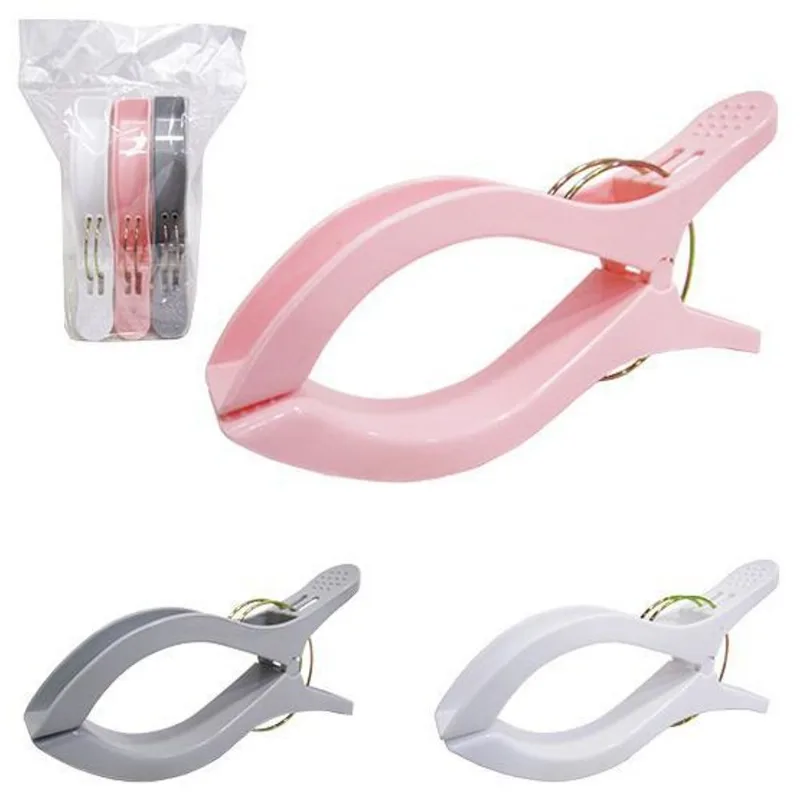 Kit 3 Prendedor Pregador De Roupas Pesadas Grandes