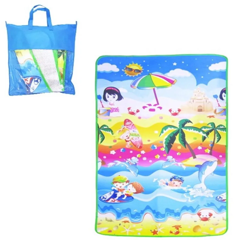 Tapete de atividade infantil 180x100cm estampas variadas